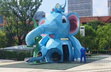 安徽合肥乐富强大厦大象主题游乐园