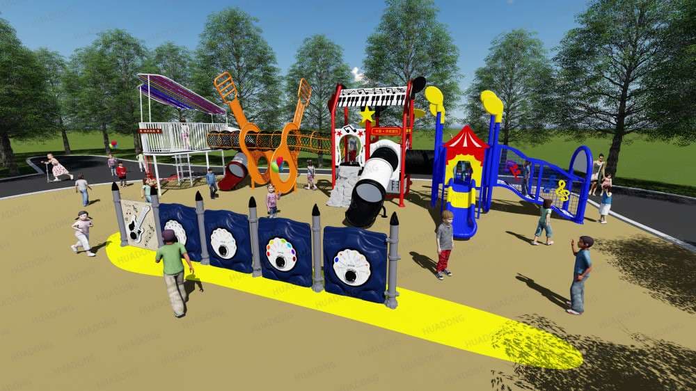 演奏家音乐汇 HD-HYY012-儿童滑梯、滑梯组合