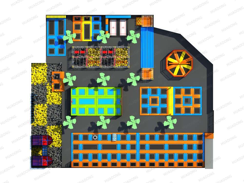 蹦床乐园 HD-SBC024