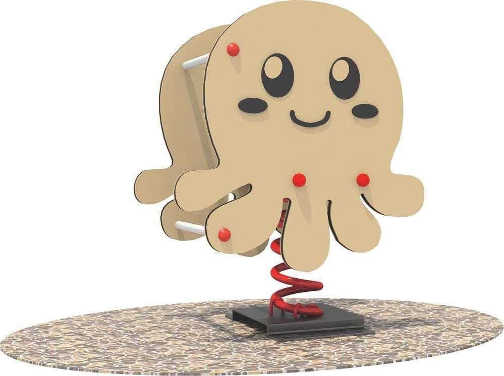 弹簧摇摇乐 章鱼摇摇